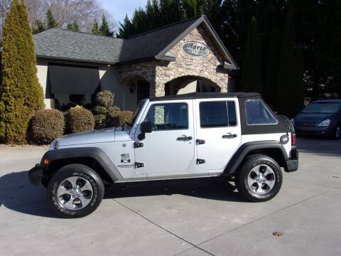 2008 Jeep Wrangler Unlimited for sale at Hoyle Auto Sales in Taylorsville NC