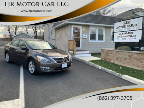 2013 Nissan Altima for sale at FJR Motor Car LLC in Mine Hill NJ