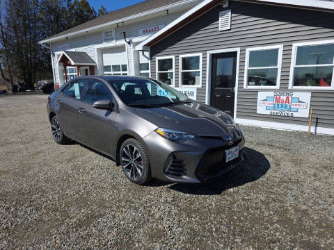 2017 Toyota Corolla for sale at M&A Auto in Newport VT