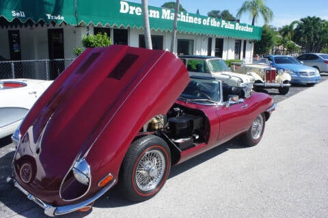 1969 Jaguar XKE Roadster for sale at Dream Machines USA in Lantana FL