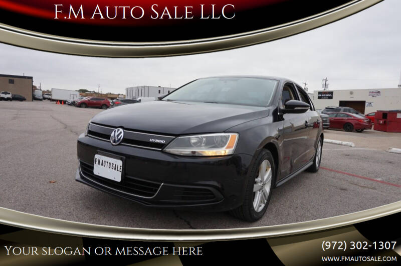 2013 Volkswagen Jetta for sale at F.M Auto Sale LLC in Dallas TX