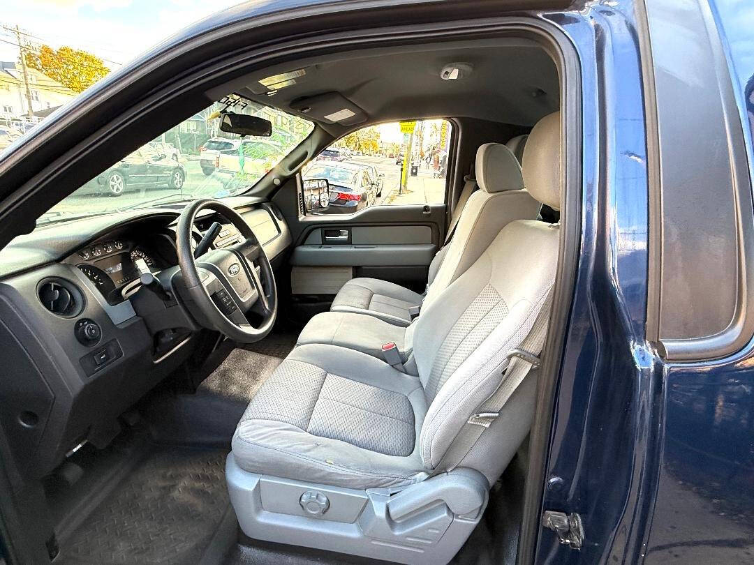 2012 Ford F-150 XLT 4x4 2dr Regular Cab Styleside 6.5 ft. SB - Blue exterior view 18