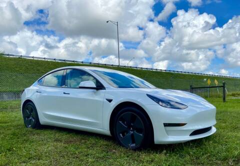 2022 Tesla Model 3 for sale at Cars N Trucks in Hollywood FL