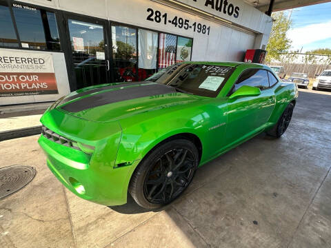 2012 Chevrolet Camaro for sale at Buy-Fast Autos in Houston TX