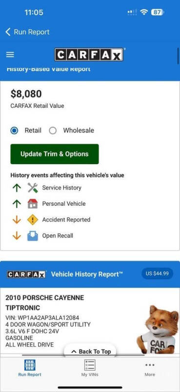 2010 Porsche Cayenne