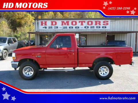 1995 Ford F-150 for sale at HD MOTORS in Kingsport TN