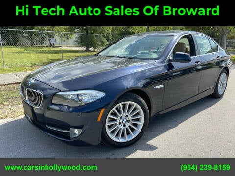 2011 BMW 5 Series for sale at Hi Tech Auto Sales Of Broward in Hollywood FL