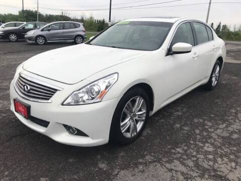 2013 Infiniti G37 Sedan for sale at FUSION AUTO SALES in Spencerport NY