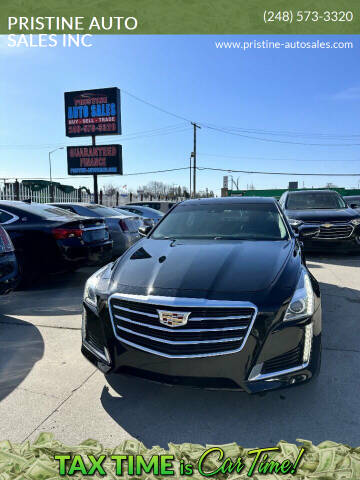 2016 Cadillac CTS for sale at PRISTINE AUTO SALES INC in Pontiac MI