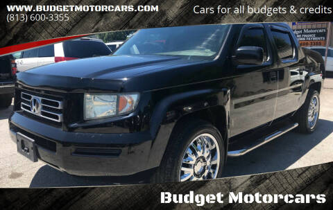 2006 Honda Ridgeline for sale at Budget Motorcars in Tampa FL