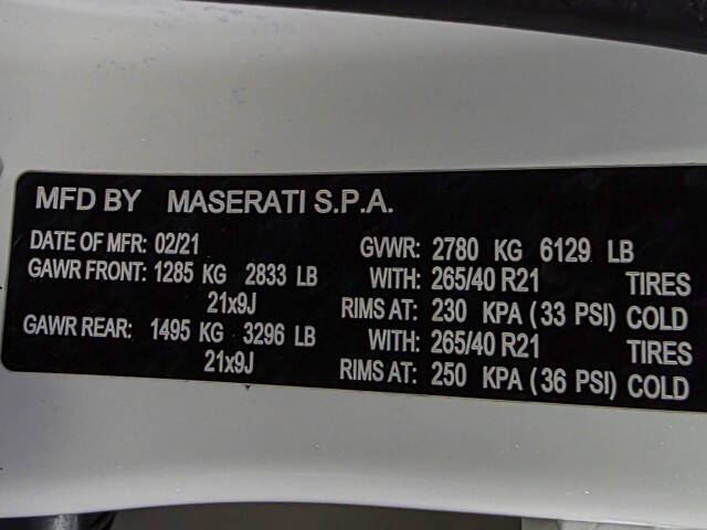 2021 Maserati Levante