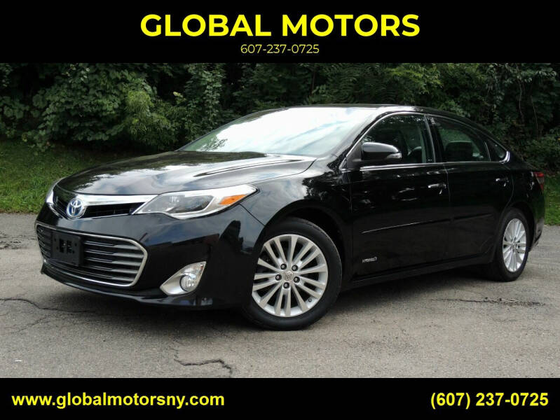 2015 Toyota Avalon Hybrid for sale at GLOBAL MOTORS in Binghamton NY