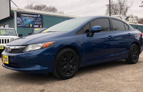 2012 Honda Civic for sale at El Tucanazo Auto Sales in Grand Island NE