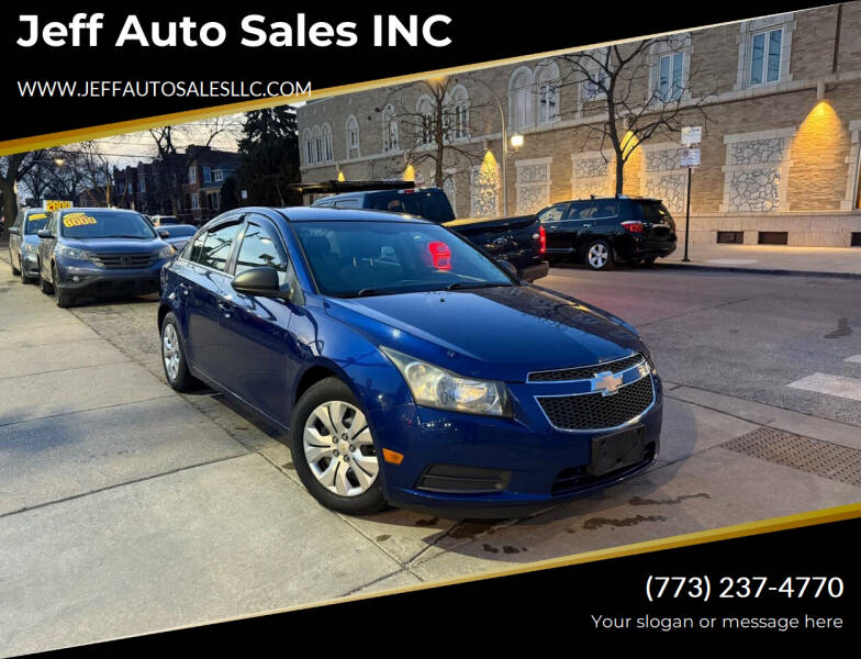 2012 Chevrolet Cruze for sale at Jeff Auto Sales INC in Chicago IL
