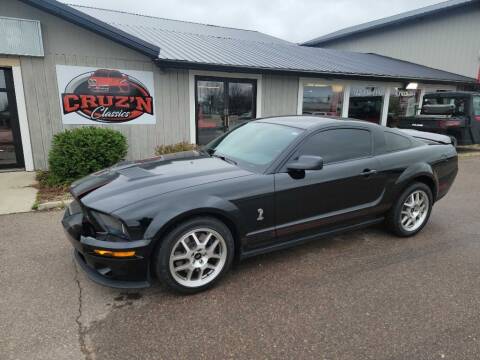 2008 Ford Shelby GT500 for sale at CRUZ'N CLASSICS LLC - Classics in Spirit Lake IA