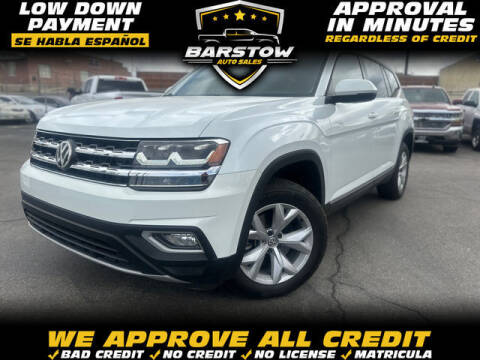 2018 Volkswagen Atlas for sale at BARSTOW AUTO SALES in Barstow CA