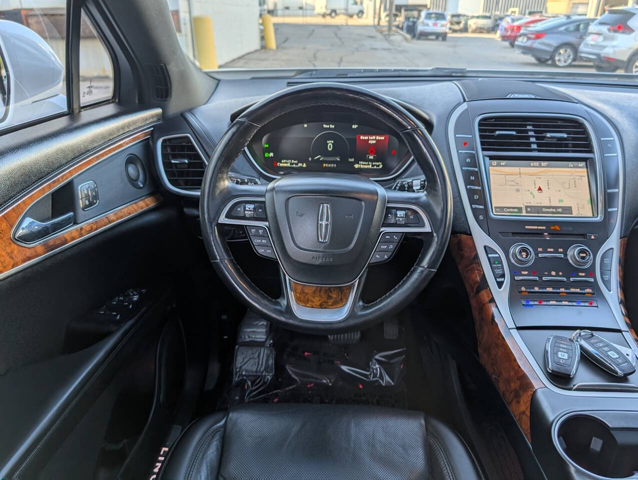 2019 Lincoln Nautilus for sale at Optimus Auto in Omaha, NE