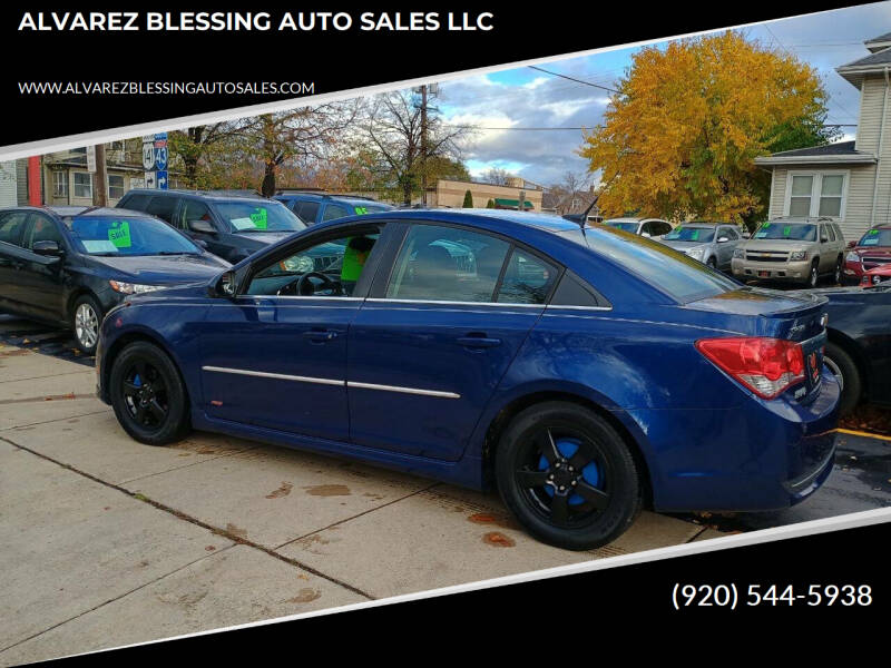 2012 Chevrolet Cruze for sale at ALVAREZ BLESSING AUTO SALES LLC in Green Bay WI