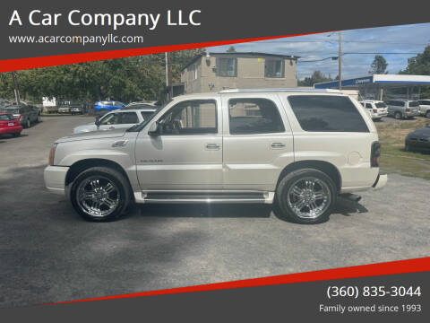 2004 Cadillac Escalade for sale at A Car Company LLC in Washougal WA