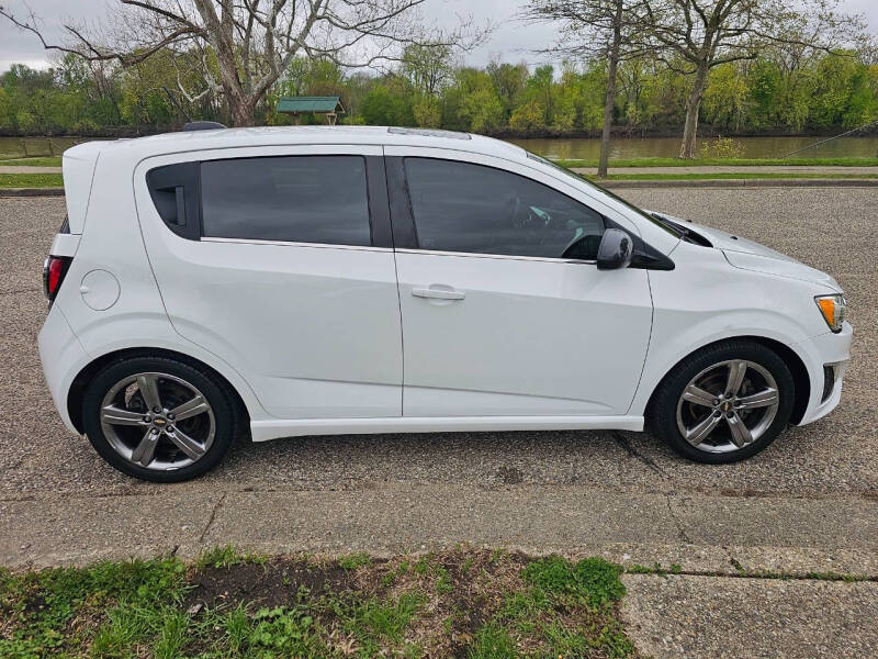 Used 2015 Chevrolet Sonic RS with VIN 1G1JG6SB6F4117609 for sale in Terre Haute, IN