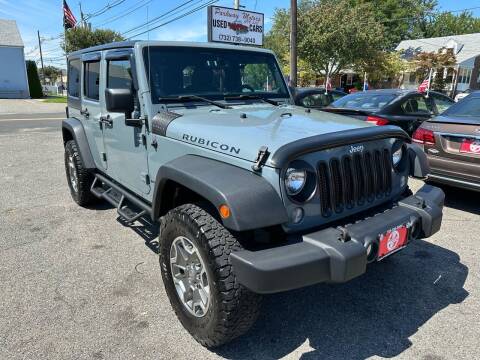 2014 Jeep Wrangler Unlimited for sale at PARKWAY MOTORS 399 LLC in Fords NJ