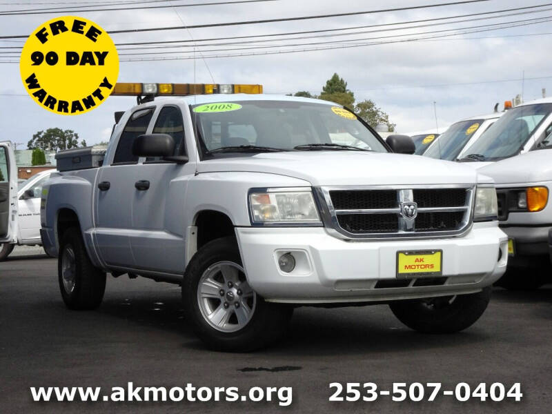 2008 Dodge Dakota for sale at AK Motors in Tacoma WA