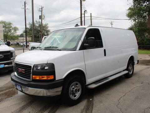2021 GMC Savana for sale at MOBILEASE INC. AUTO SALES in Houston TX