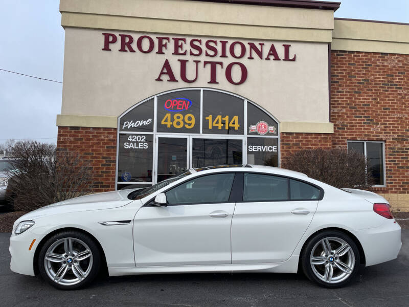 2015 BMW 6 Series for sale at Professional Auto Sales & Service in Fort Wayne IN