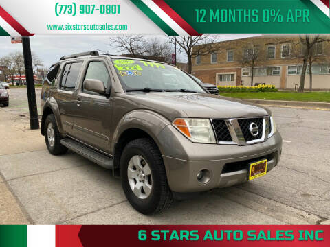 2006 Nissan Pathfinder for sale at 6 STARS AUTO SALES INC in Chicago IL