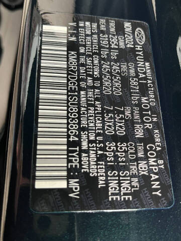 2025 Hyundai Palisade Calligraphy