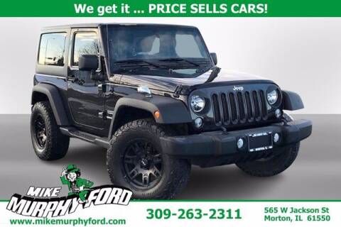 2016 Jeep Wrangler for sale at Mike Murphy Ford in Morton IL