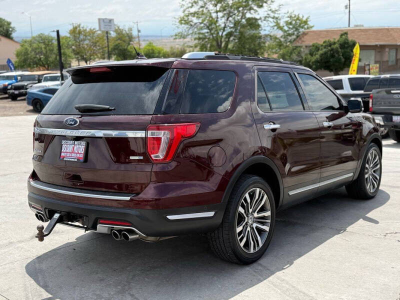 2018 Ford Explorer Platinum