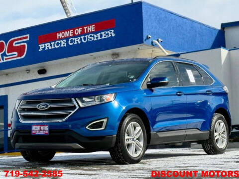 2018 Ford Edge for sale at Discount Motors in Pueblo CO