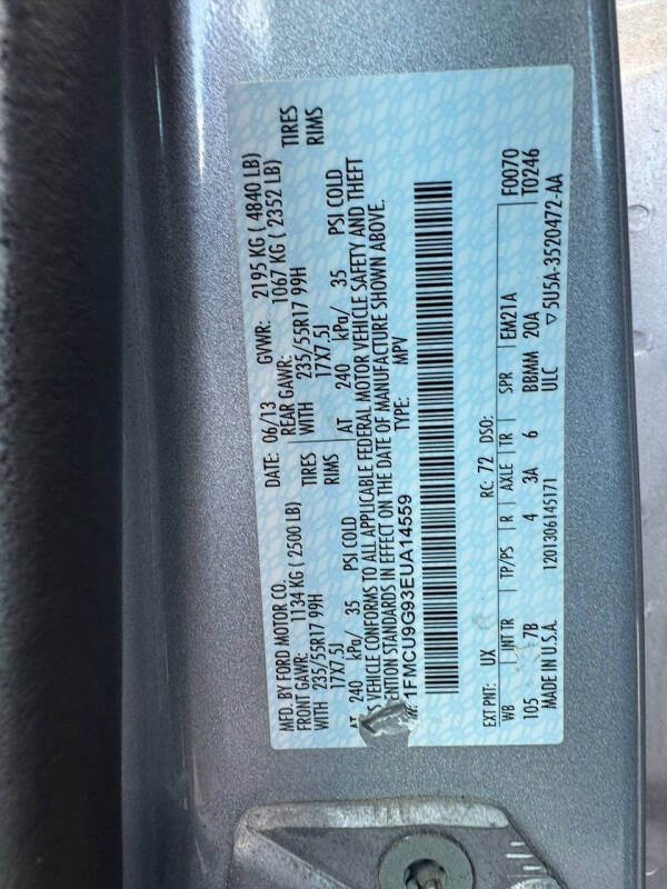 2014 Ford Escape SE