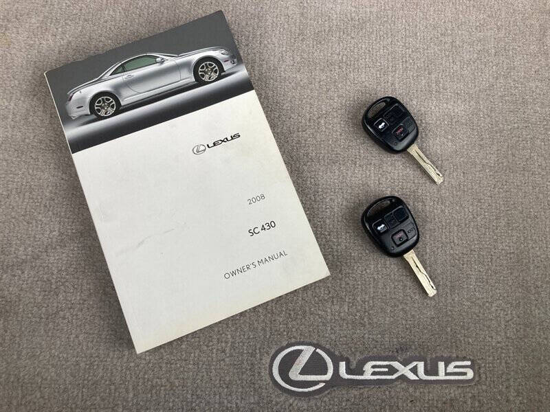 2008 Lexus SC 430