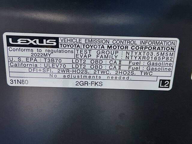 2022 Lexus RX 350L