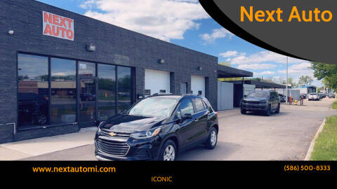 2019 Chevrolet Trax for sale at Next Auto in Mount Clemens MI