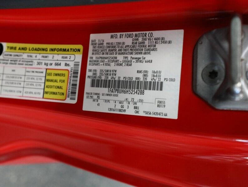 2017 Ford Mustang EcoBoost Premium