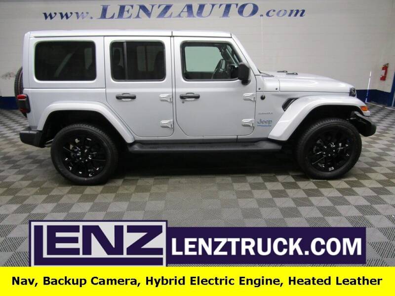 2022 Jeep Wrangler Unlimited for sale at LENZ TRUCK CENTER in Fond Du Lac WI
