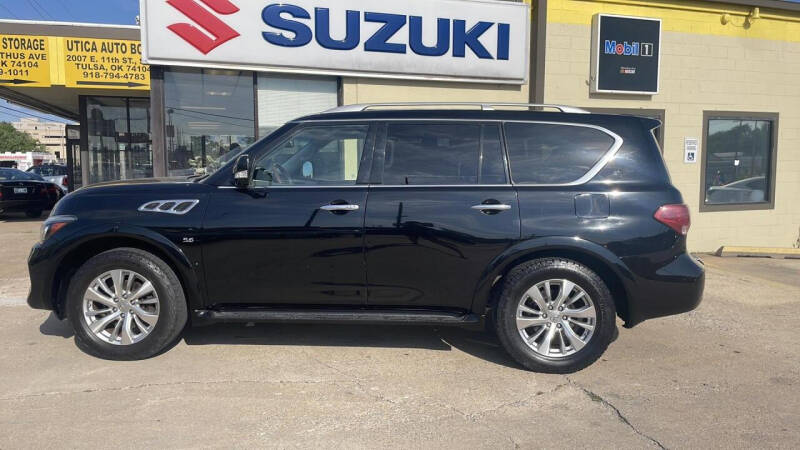 2017 Infiniti QX80 for sale at Suzuki of Tulsa - Global car Sales in Tulsa OK