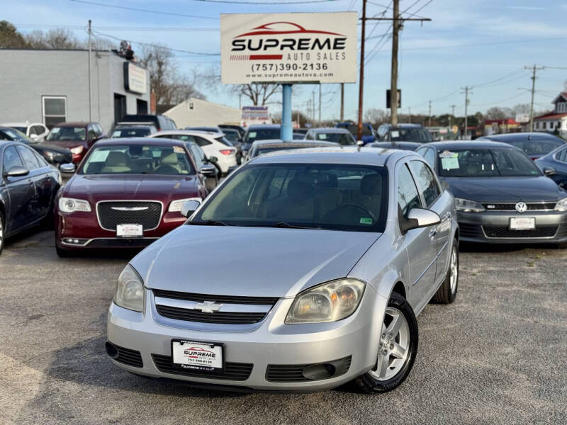 2009 Chevrolet Cobalt for sale at Supreme Auto Sales in Chesapeake VA