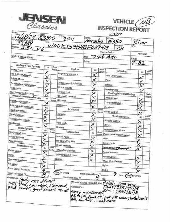 2011 Mercedes-Benz E350