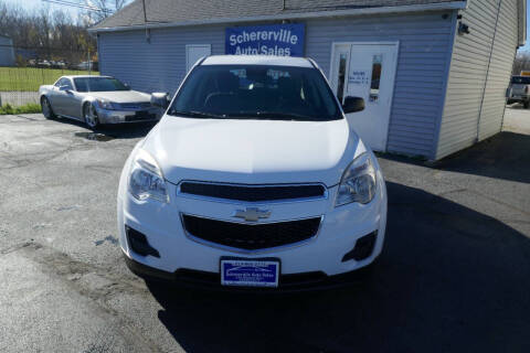 2013 Chevrolet Equinox for sale at SCHERERVILLE AUTO SALES in Schererville IN