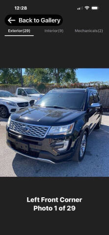 2016 Ford Explorer Platinum