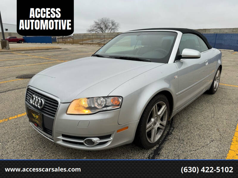 2007 Audi A4 for sale at ACCESS AUTOMOTIVE in Bensenville IL