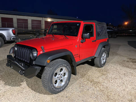 2015 Jeep Wrangler for sale at Truck Buyers in Magrath AB
