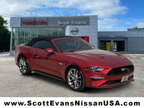 2021 Ford Mustang for sale at Scott Evans Nissan in Carrollton GA