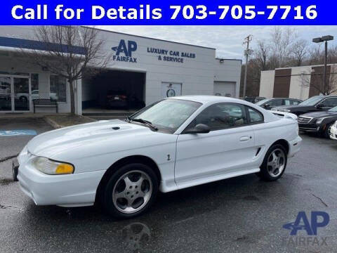 1996 Ford Mustang SVT Cobra for sale at AP Fairfax in Fairfax VA