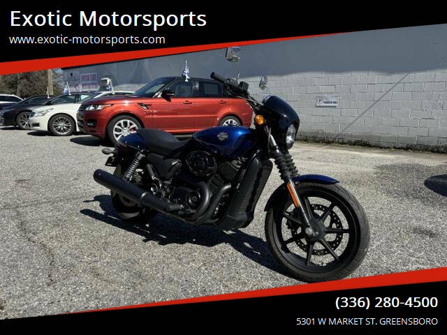 2016 Harley-Davidson XG500