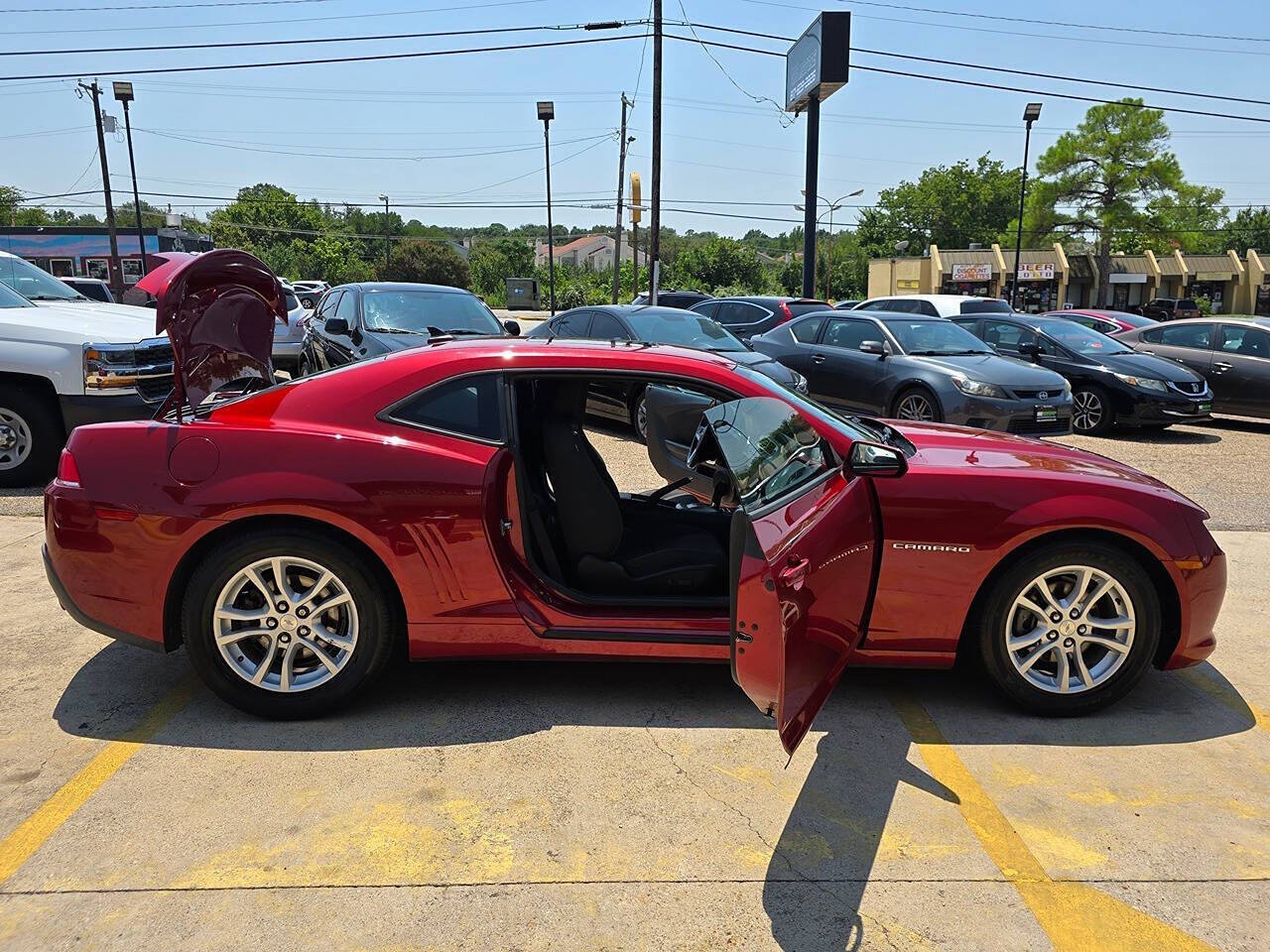 2015 Chevrolet Camaro for sale at Mac Motors in Arlington, TX